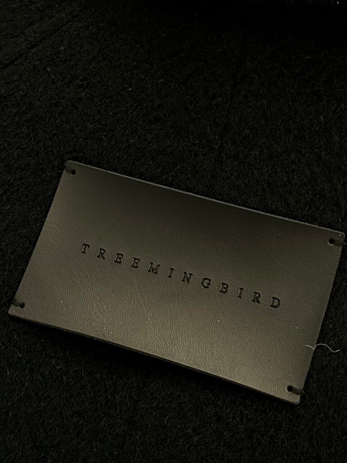 트리밍버드 발마칸 롱코트 블랙 상품이미지2