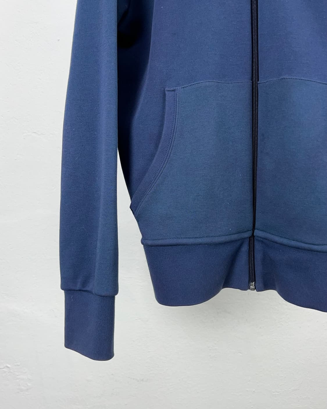 폴로 랄프로렌 딥 블루 버건디포니 코튼 후디 집업 상품이미지4