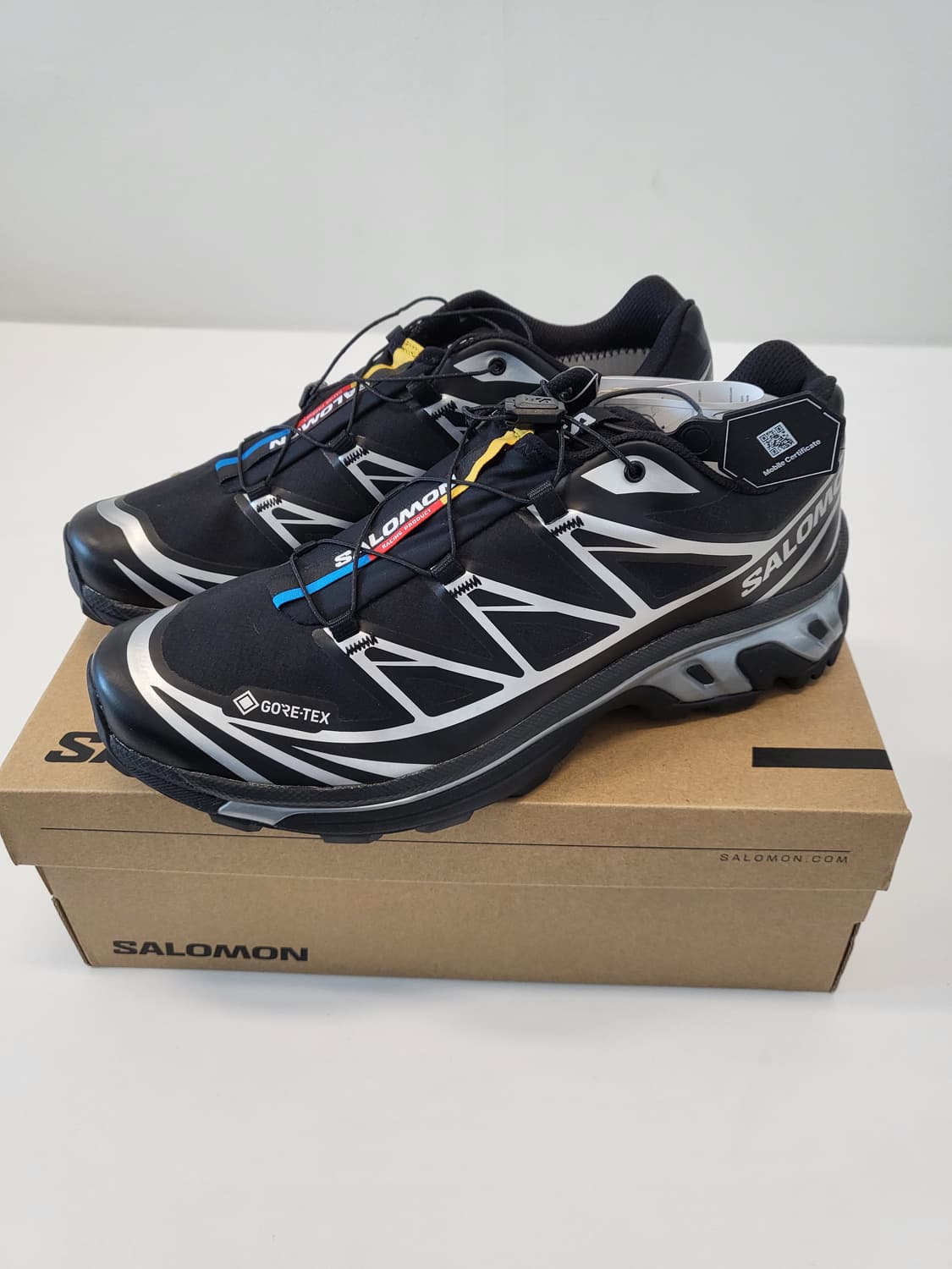 살로몬 xt-6 gtx 블랙 실버 (270) 상품이미지2