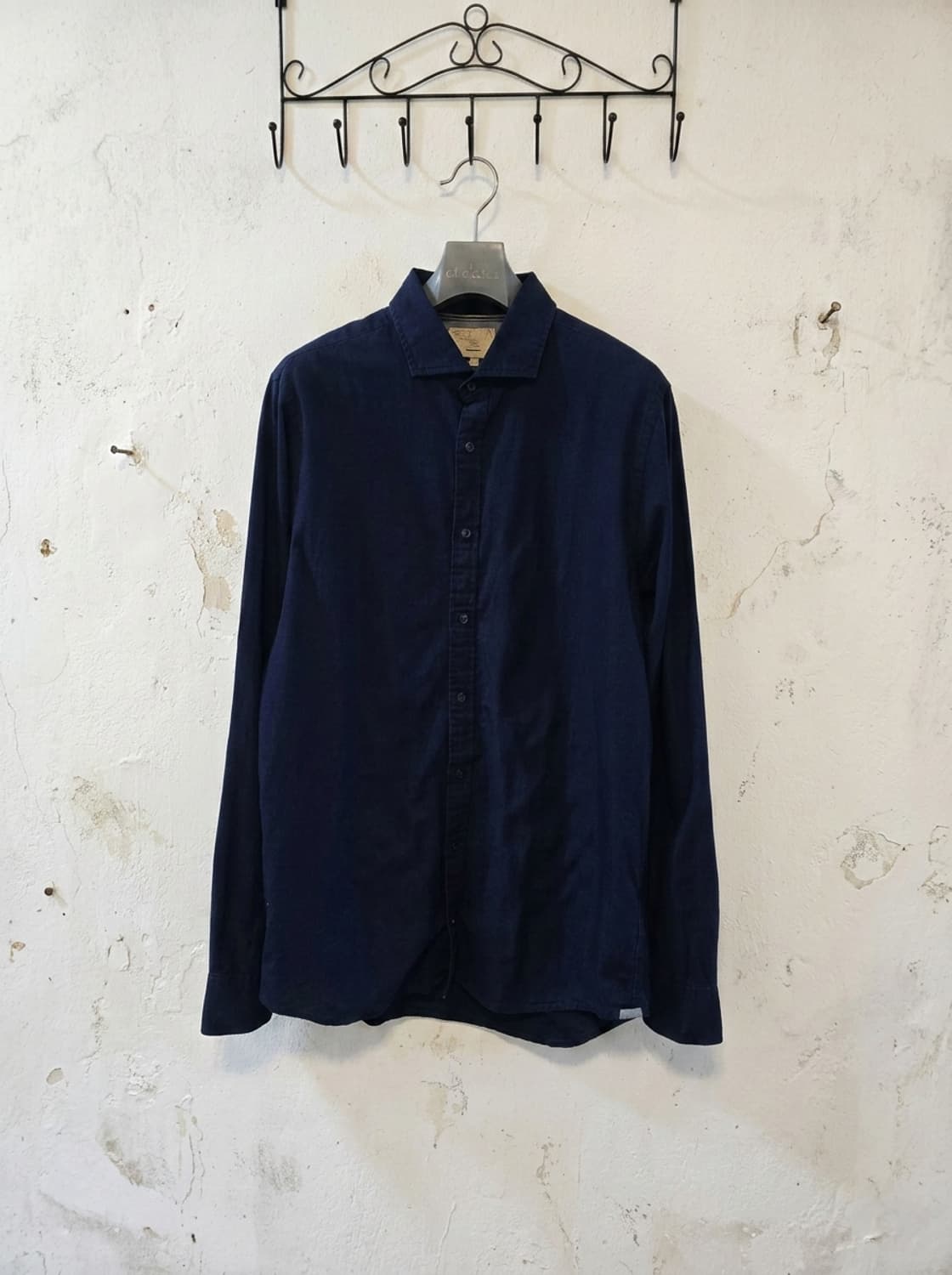 타미힐피거 리얼 인디고 남방 L 네이비 상품이미지1