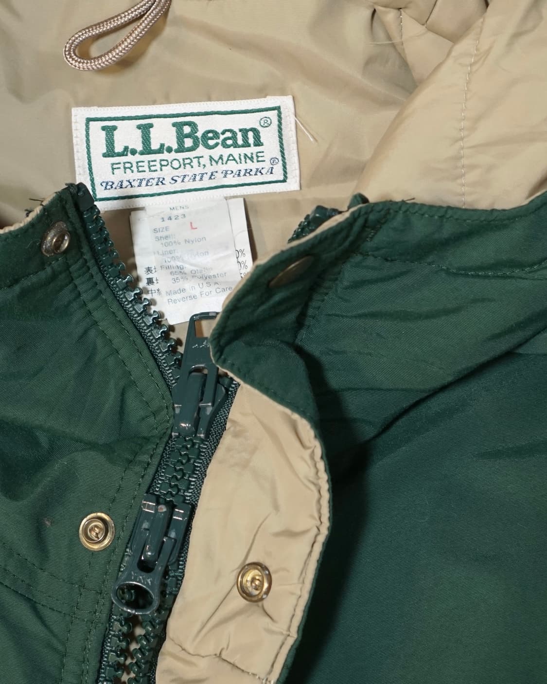 엘엘빈 80s USA 백스터 파카 상품이미지8