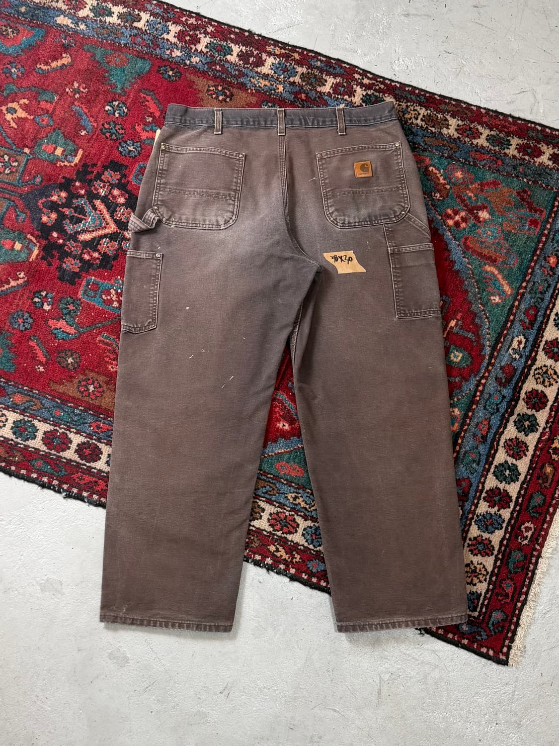 OG 칼하트 더블니 다크브라운 칼하트 B136 DKB 썩블니 상품이미지4