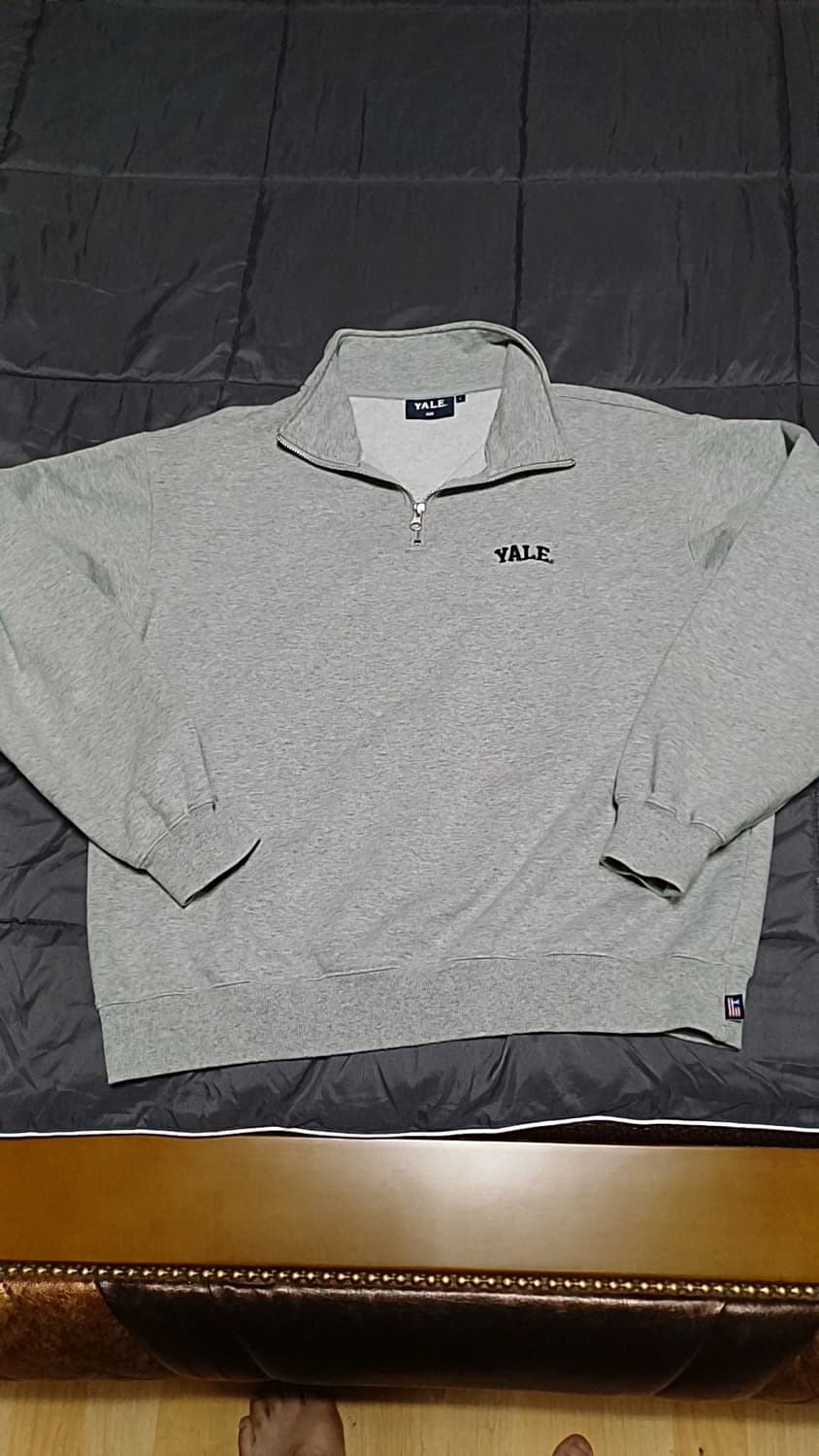 예일 반집업오버핏맨투맨 L 가슴62 기장67 상품이미지1