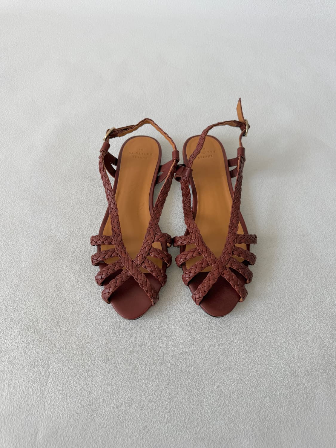[EU39]SOULIERS Sézane 레더 샌들 상품이미지2