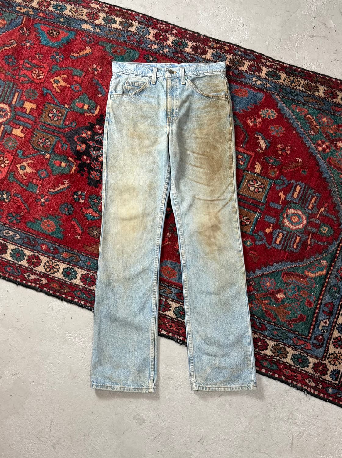 90’s USA 빈티지 리바이스 517 오렌지탭 부츠컷 리바이스 청바지 상품이미지1