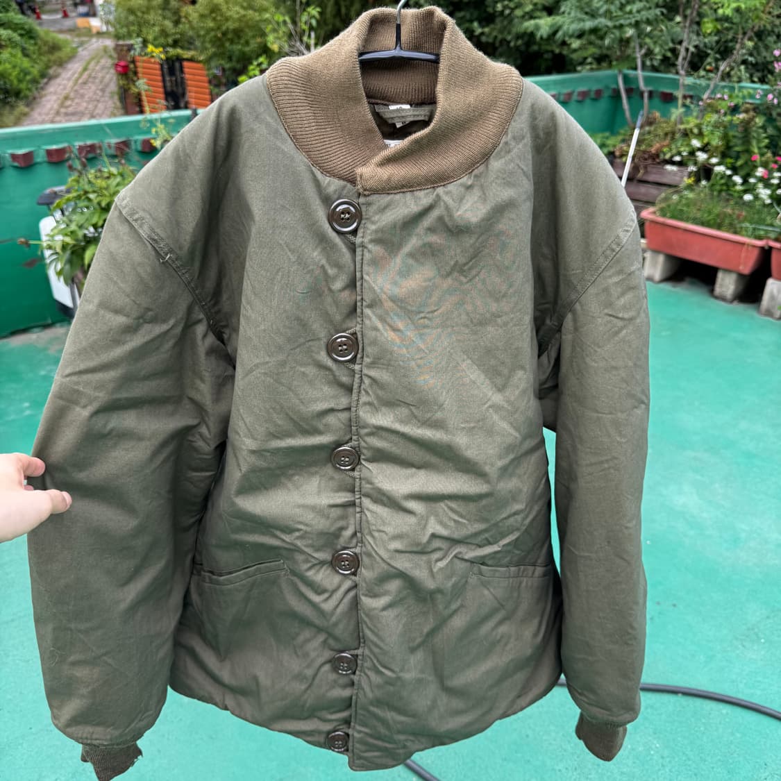 US Army M-43 필드자켓 파일 라이너 42R(빅사이즈/데드스탁급) 상품이미지3