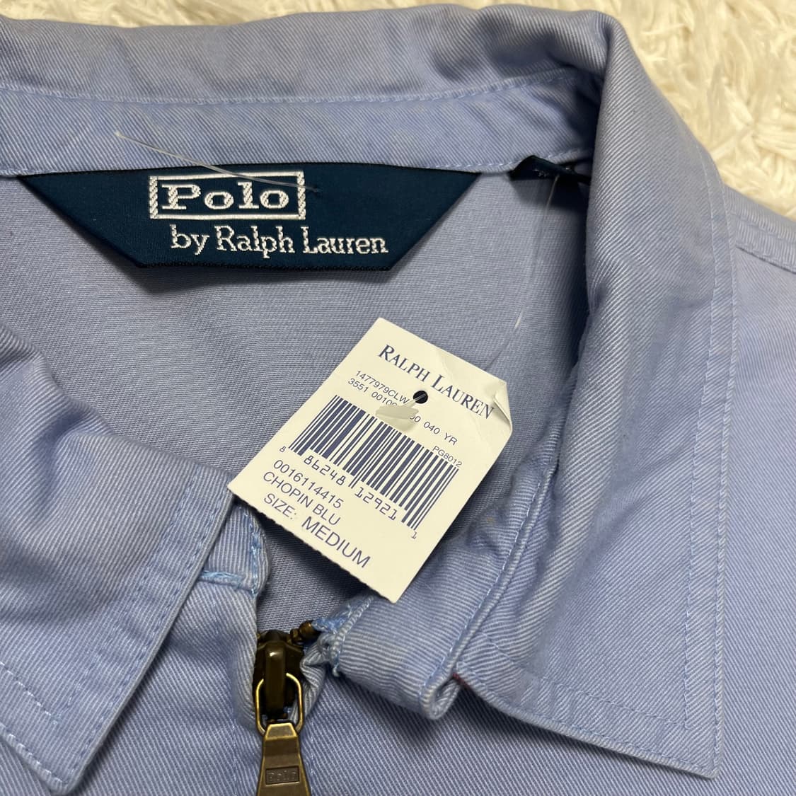 Polo Ralph Lauren lavender blouson 상품이미지9