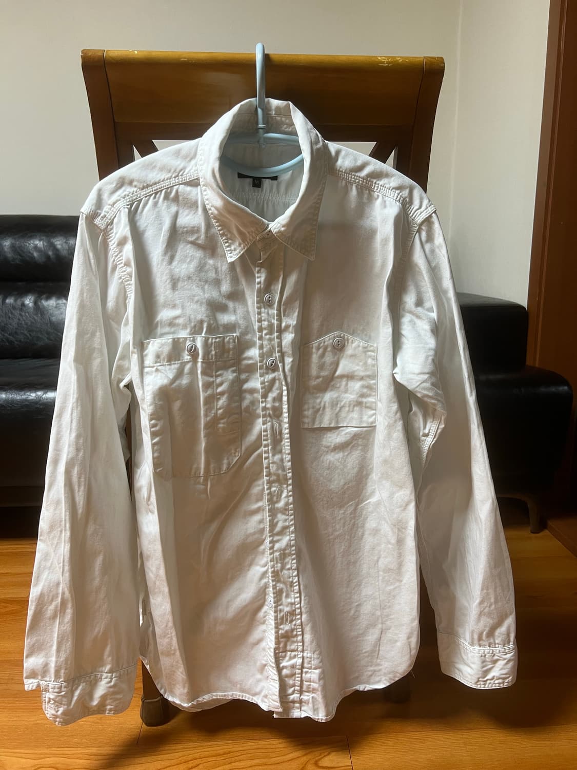 엔지니어드 가먼츠 워크셔츠 흰색 m 상품이미지1