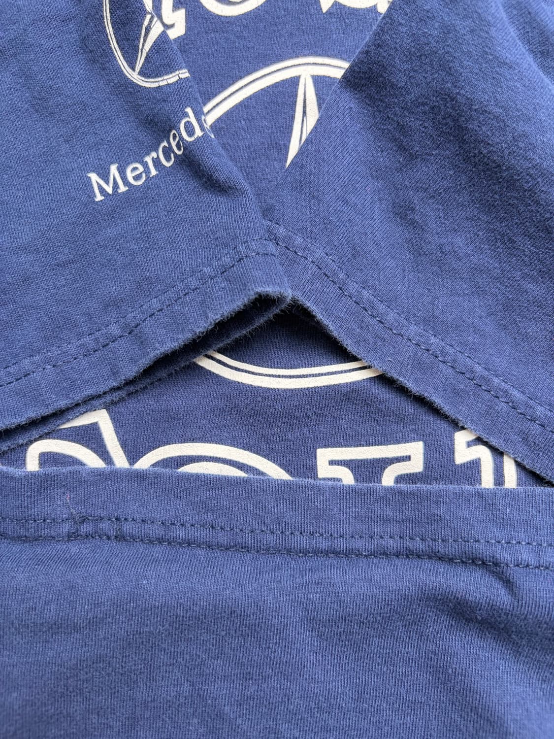 90s Mercedes Benz Tee (navy) 상품이미지8