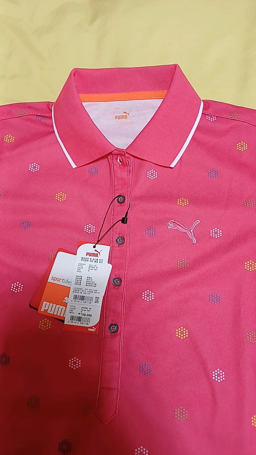 푸마골프 미사용 반팔 85 여성55 가슴43 기장60 상품이미지3
