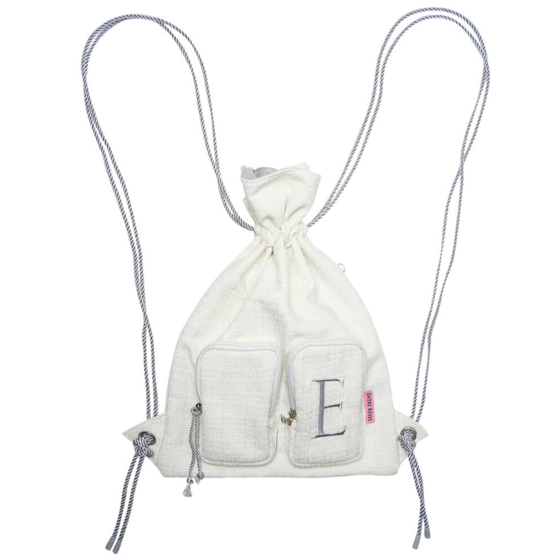 앙트레브 트위드 스트링 백 상품이미지1