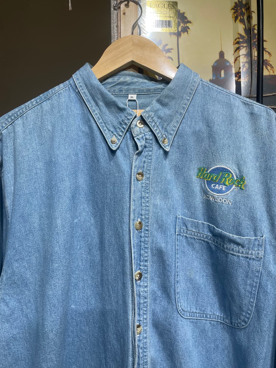 하드락카페 데님 셔츠 상품이미지4