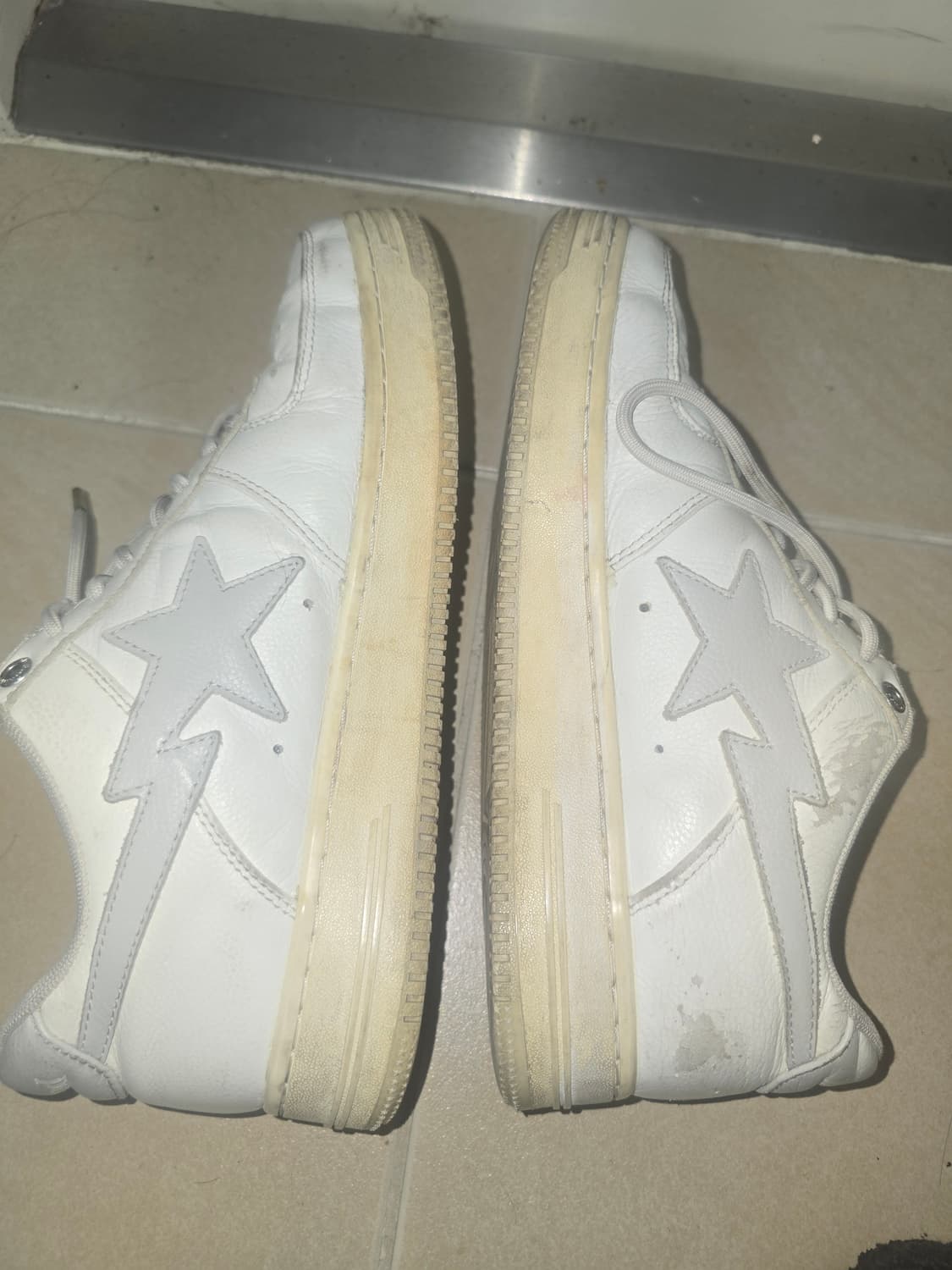 [270] BAPE x JJJJound 베이프 자운드 스타 로우 화이트 상품이미지5