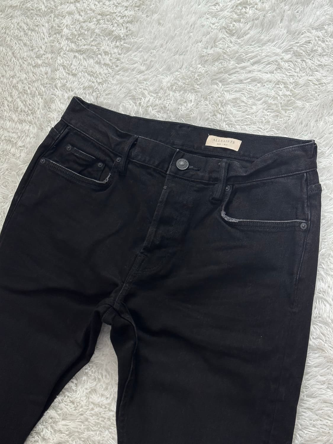 올세인츠 렉스 블랙진 W32 상품이미지4