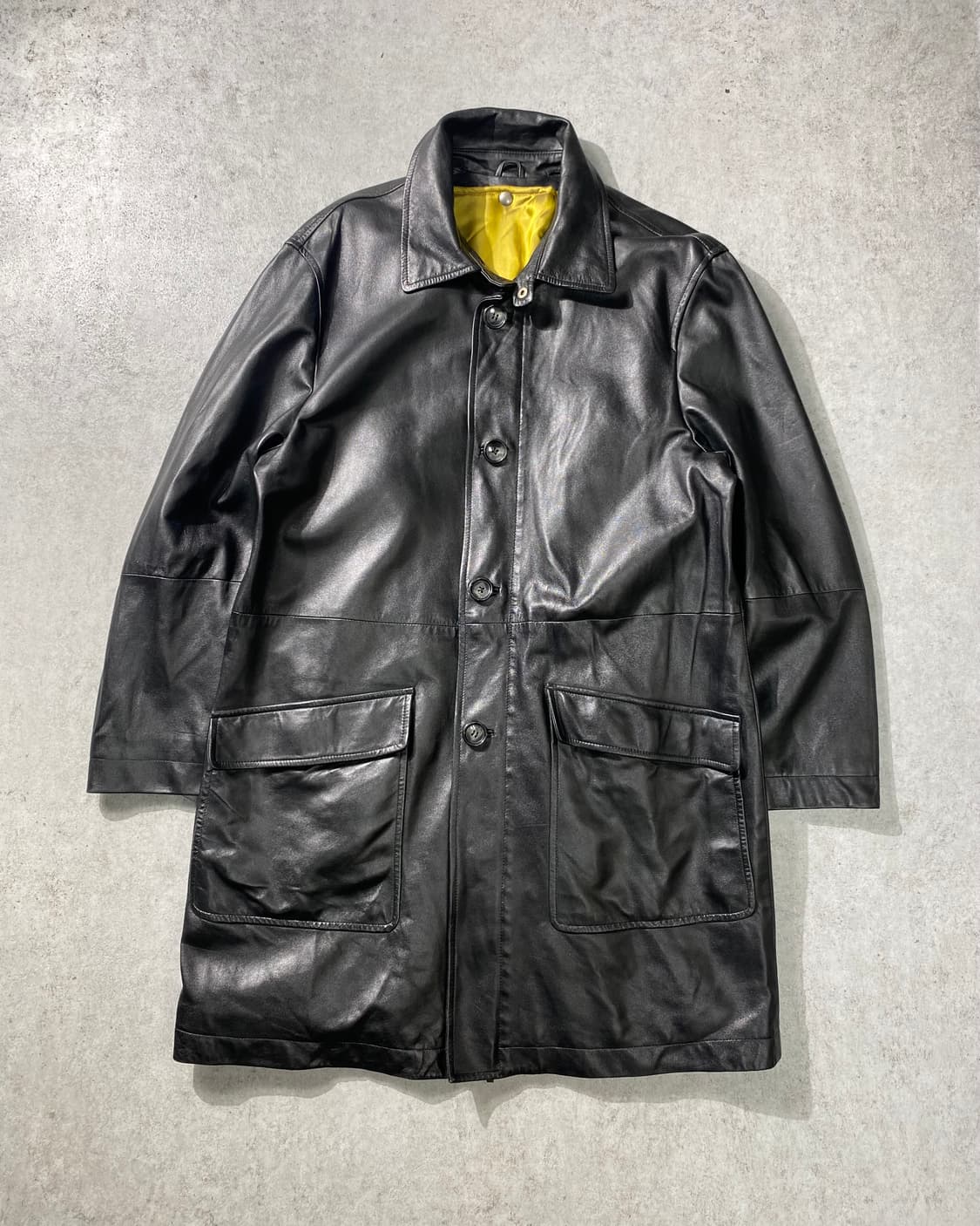 [54] VERRI 이태리 메이드 램스킨 레더 코트 상품이미지2