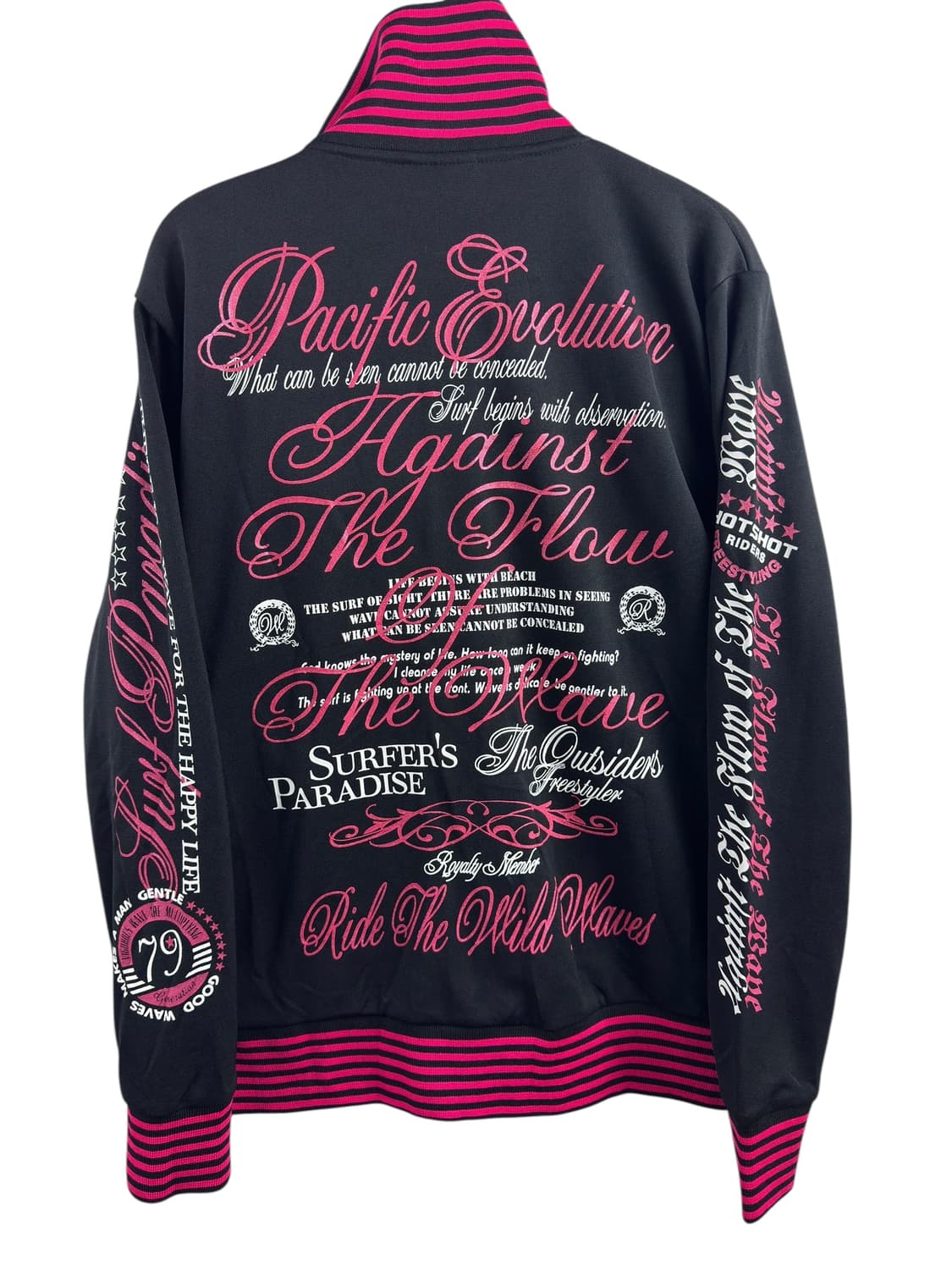 JPN Y2K 레터링 트랙탑져지1447 상품이미지1