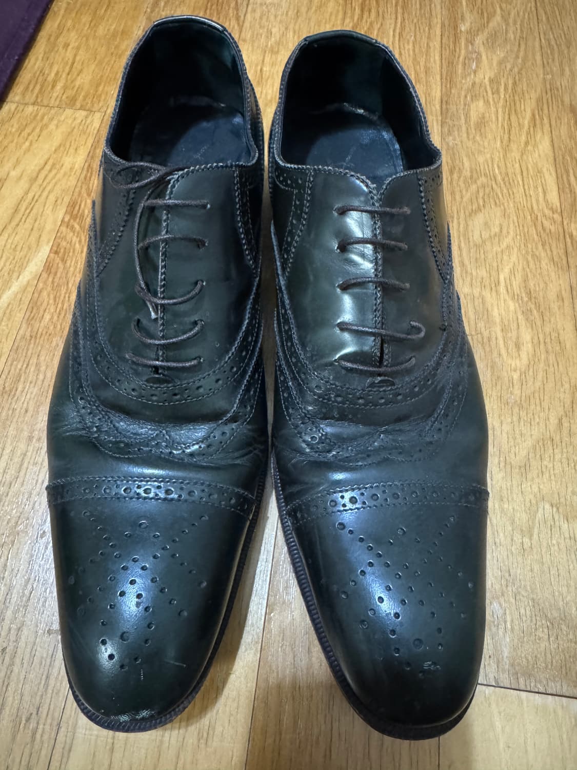 YSL 생로랑 남성 윙팁 로퍼 팝니다 상품이미지3