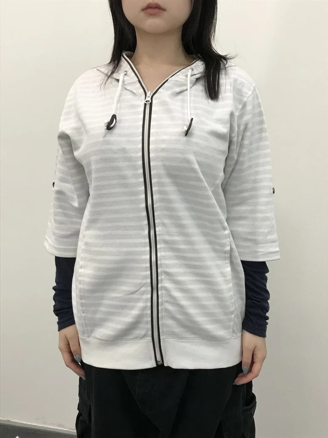 Louis Chavlon Stripe Zip Hoodie 상품이미지2