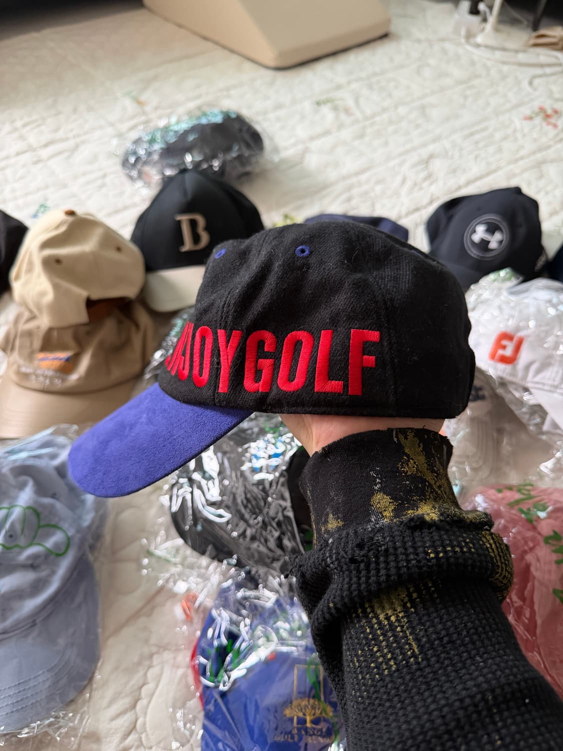 21번) 해외바잉 or 국내매장구매 모자들 볼캡, 헌팅캡, 이어플랩캡 등 상품이미지1