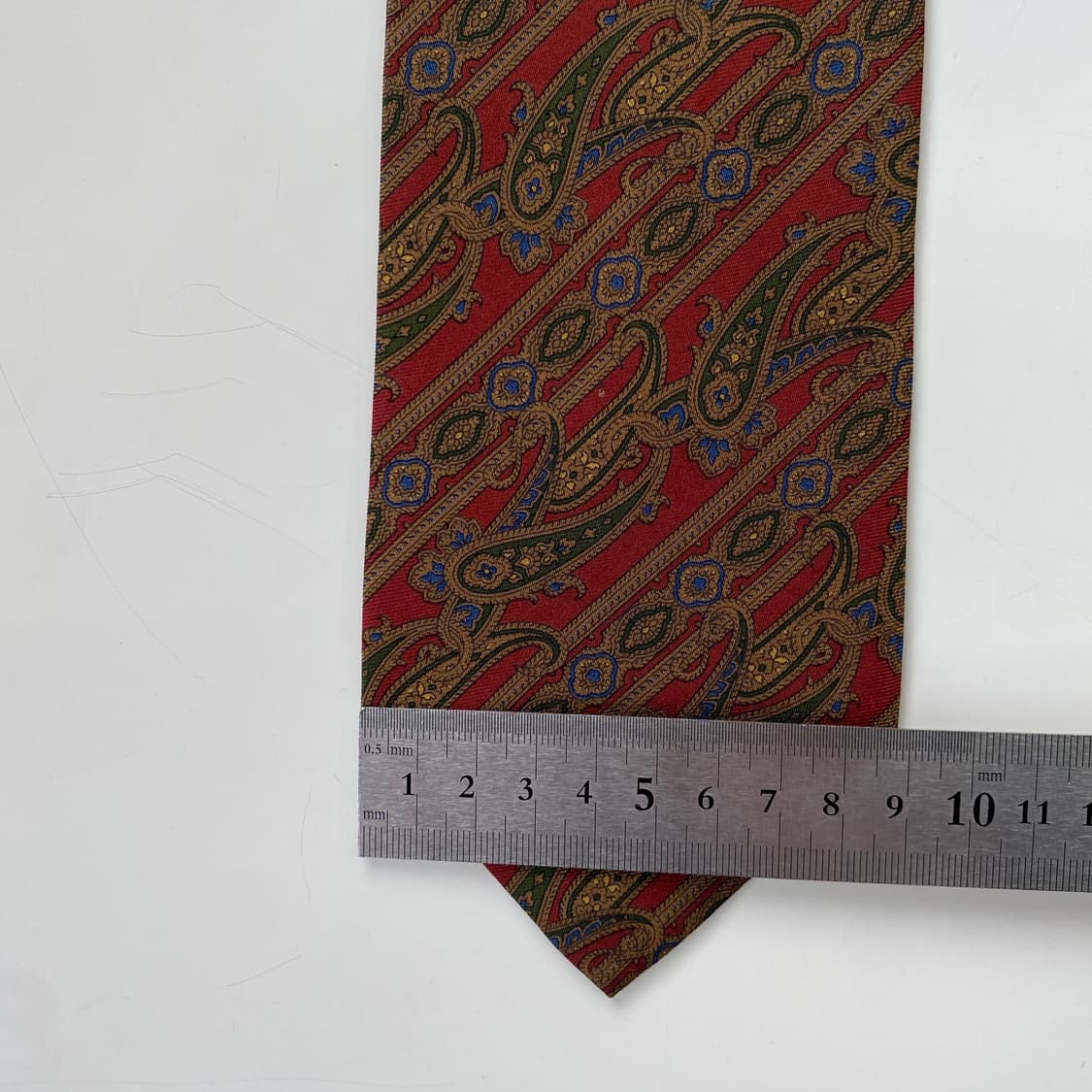 입생로랑(YSL) 페이즐리 명품 정품 넥타이 상품이미지7