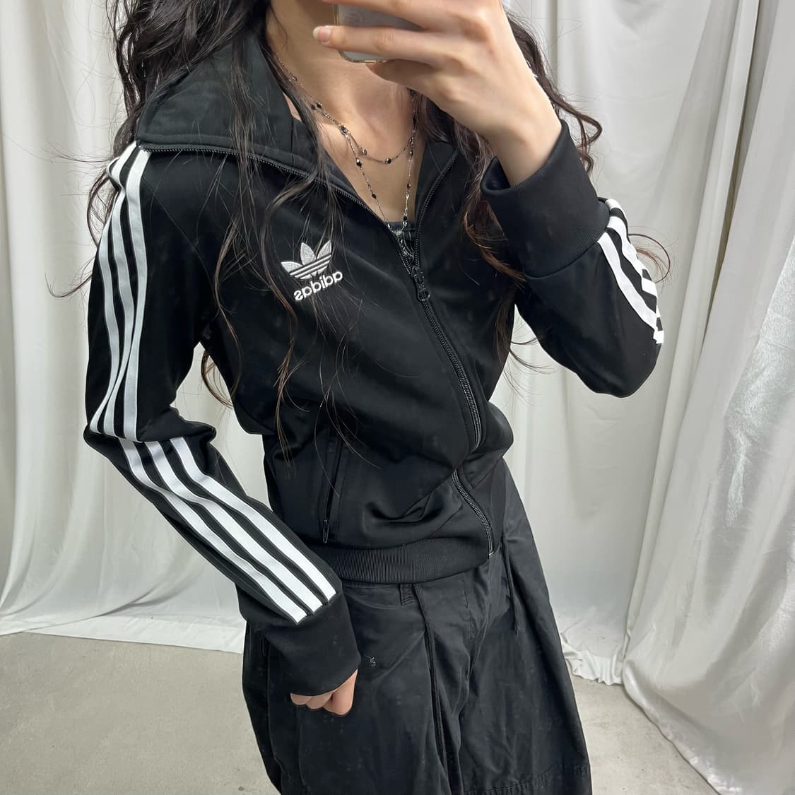 Adidas firebird black jersey 상품이미지3