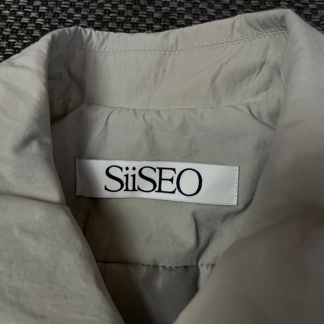 SiiSEO 연베이지 블루종 자켓 XL 상품이미지4
