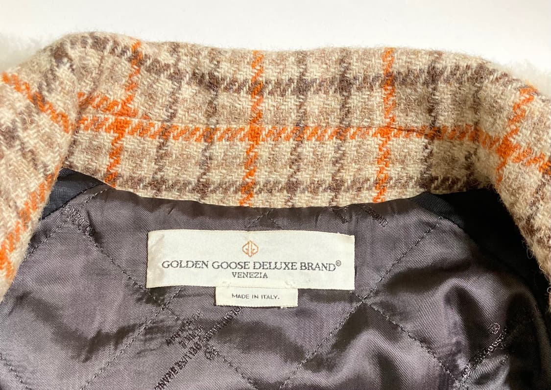 골든구스 GOLDEN GOOSE 이태리 해리스트위드 패딩 자켓
 상품이미지2