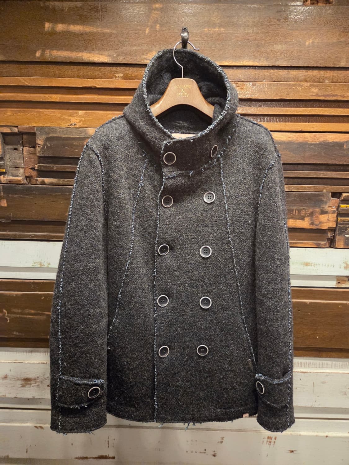 피버 더블브레스티드 블루종 상품이미지1