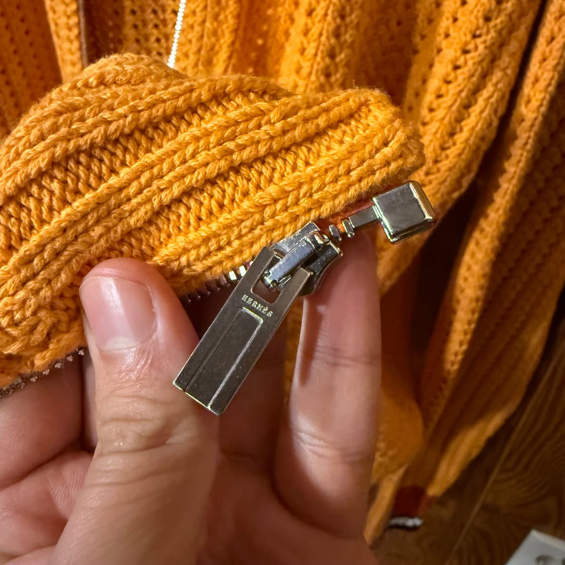 에르메스 캐시미어 혼합 집업 가디건 자켓  상품이미지6