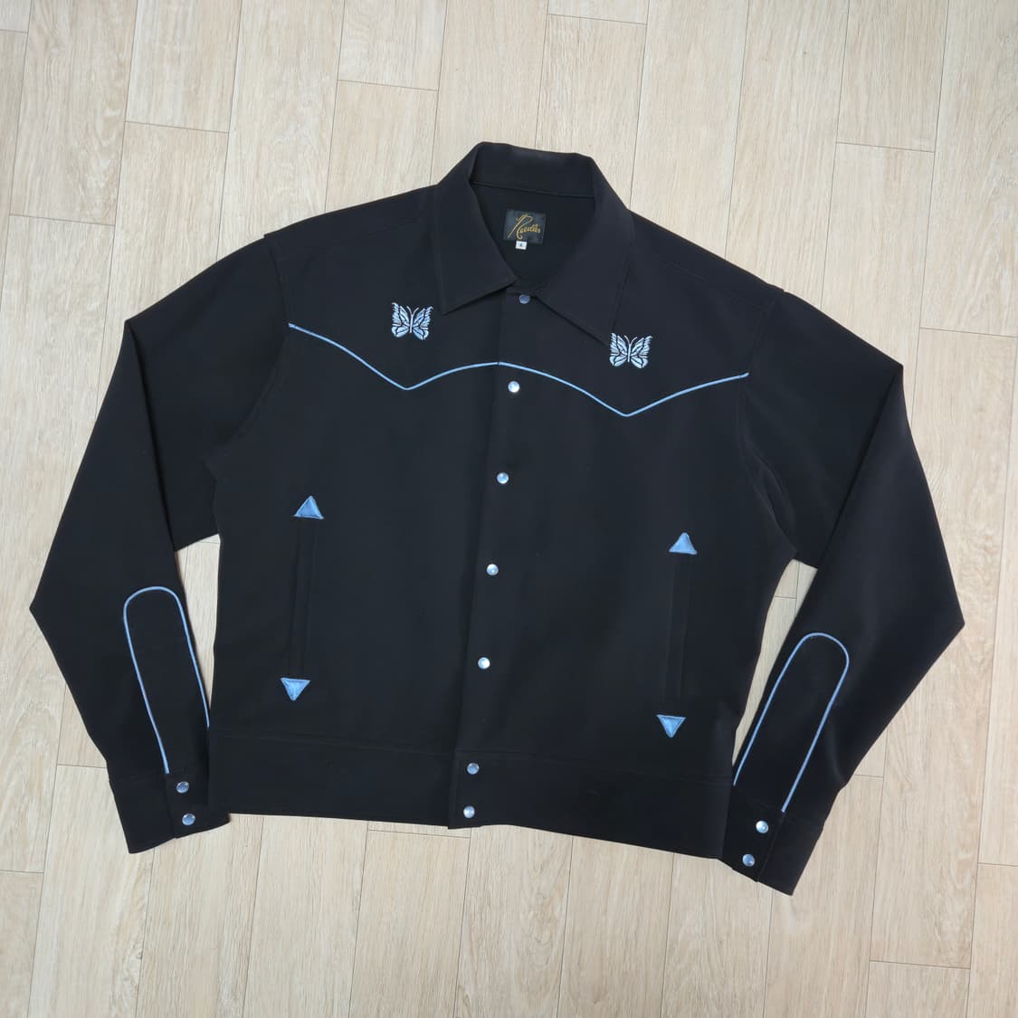 S) 니들스 카우보이 자켓 블랙 블루 상품이미지1