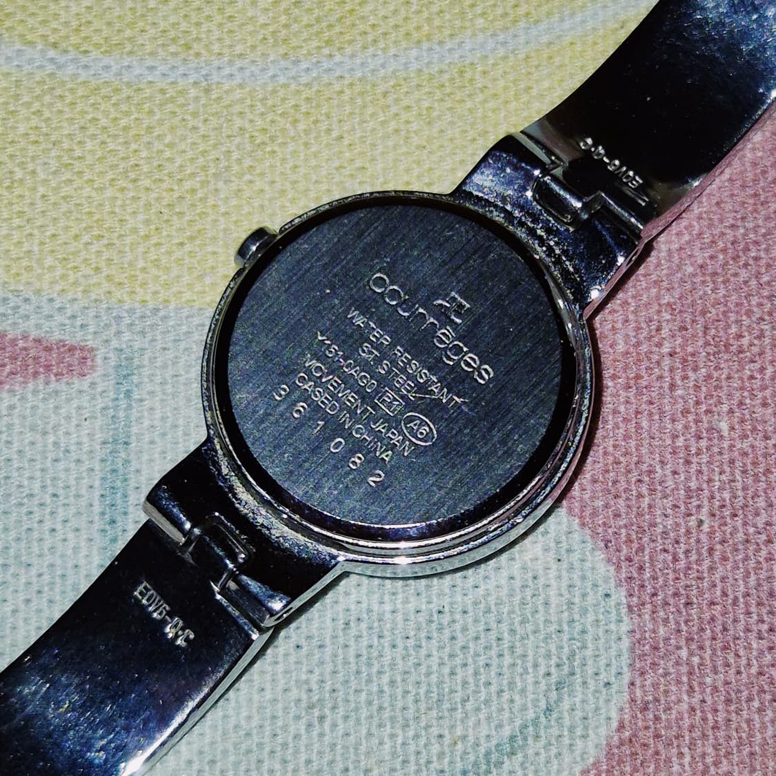 90s 꾸레쥬 터콰이즈 모던 레트로 시계 상품이미지10