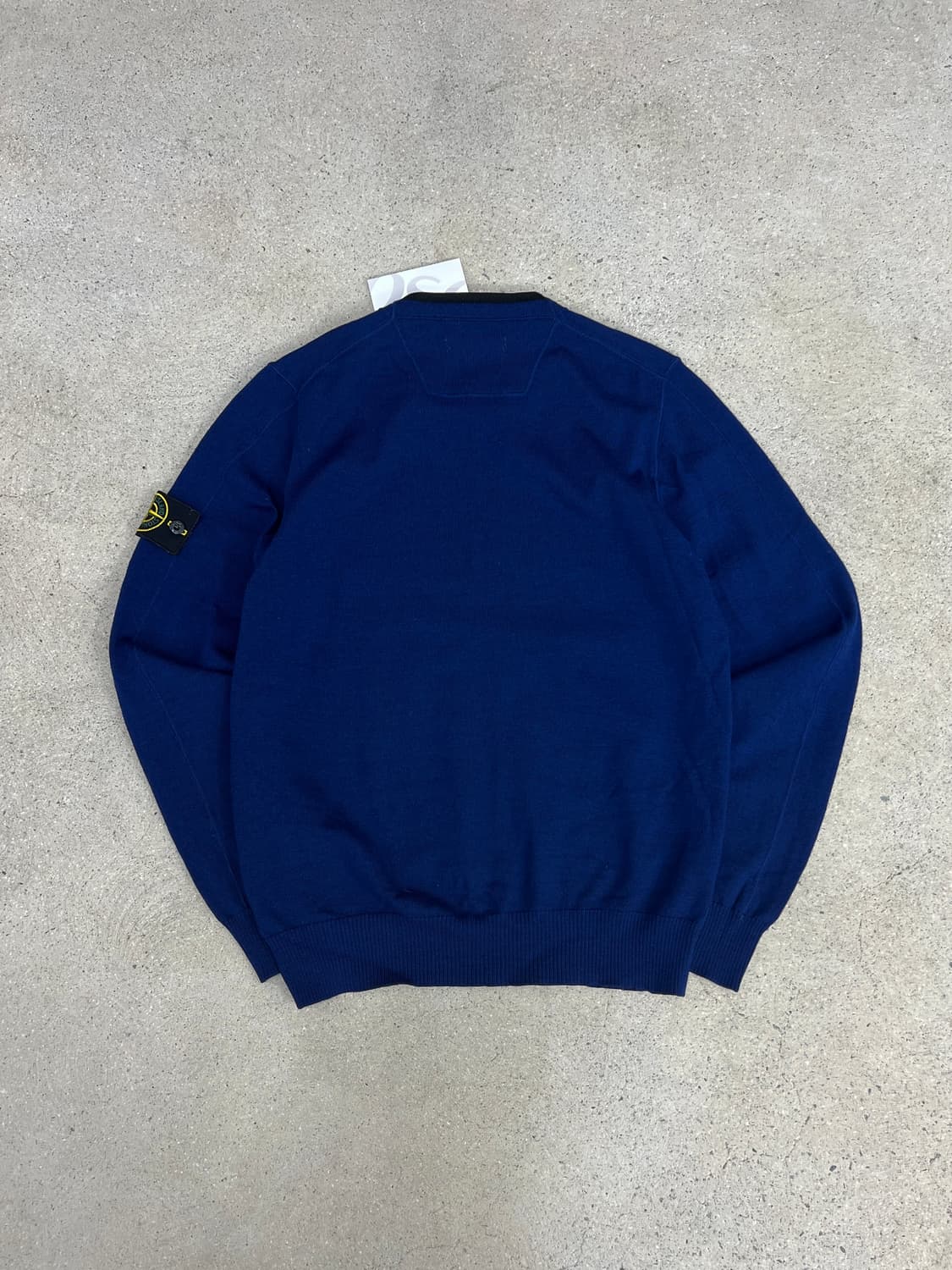 스톤아일랜드 와펜 투톤 다크블루 니트 상품이미지3