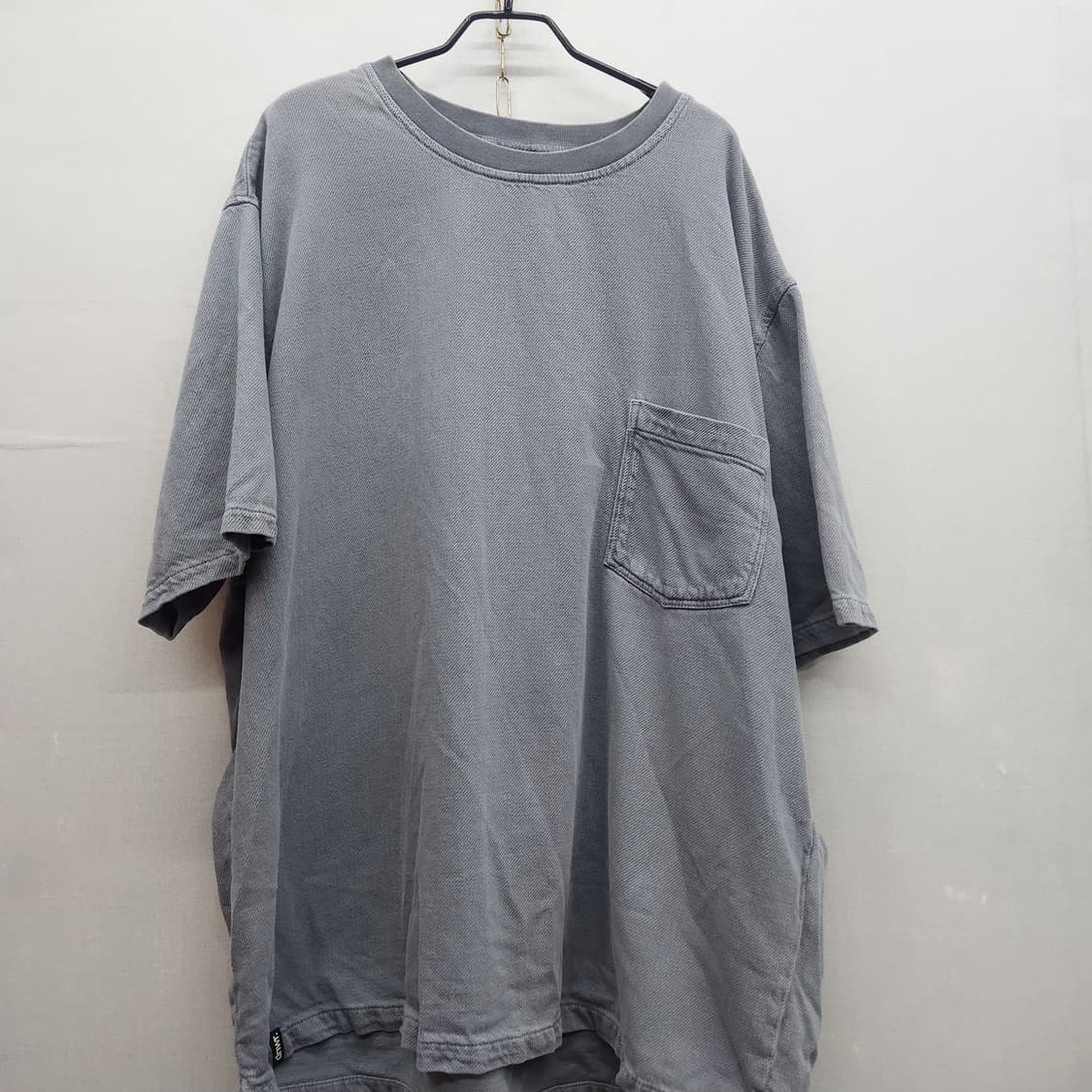 자라 원포켓 피그먼트 빈티지 무드 오버핏 반팔 XL(3XL) 상품이미지1