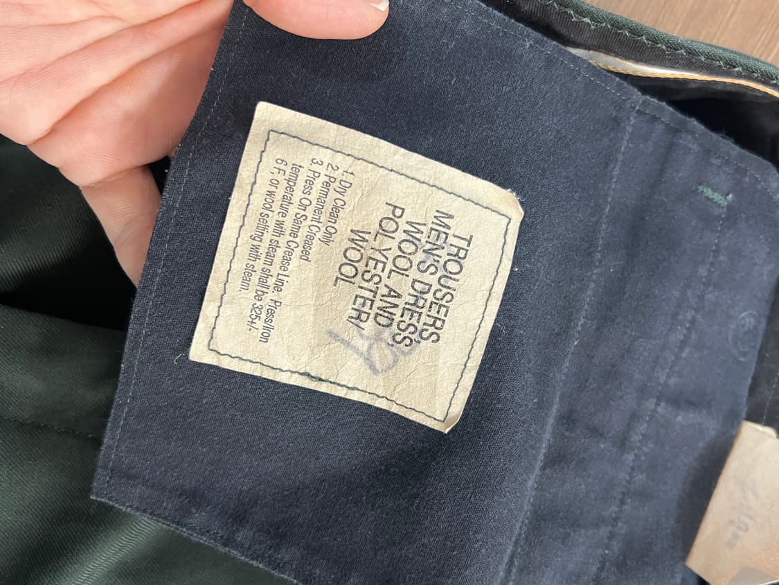 90s DSCP 테네시어패럴 미군 오리지널 치노 팬츠 상품이미지8