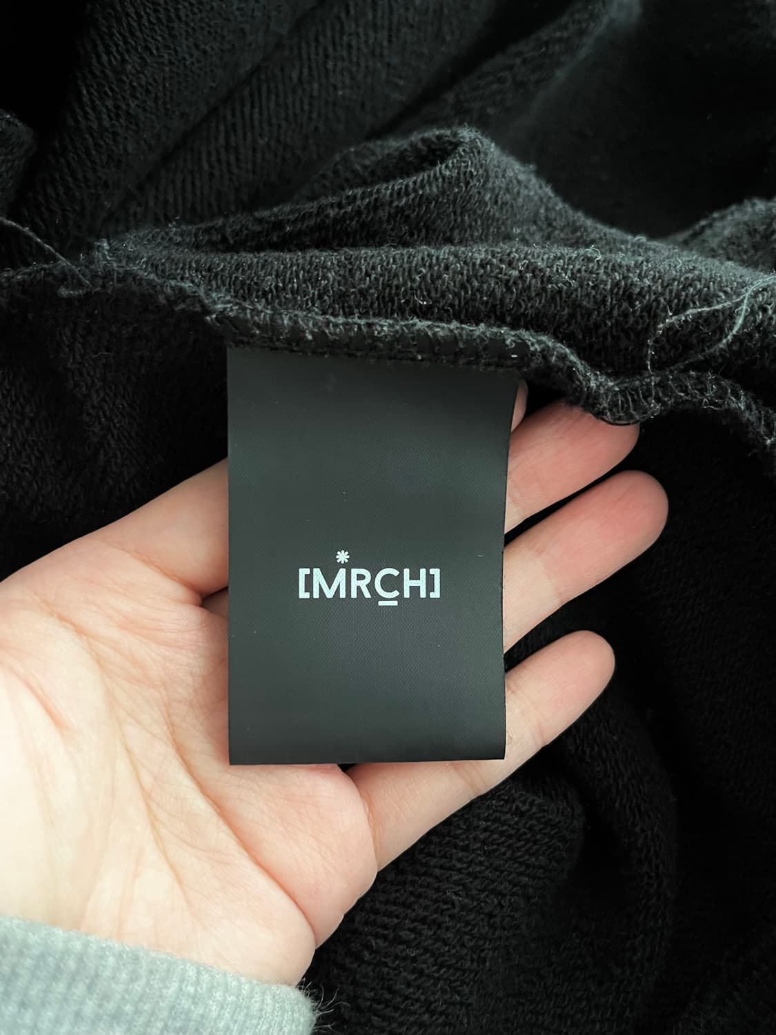 F) 미스터차일드 도킹 후드 티셔츠 블랙 상품이미지4