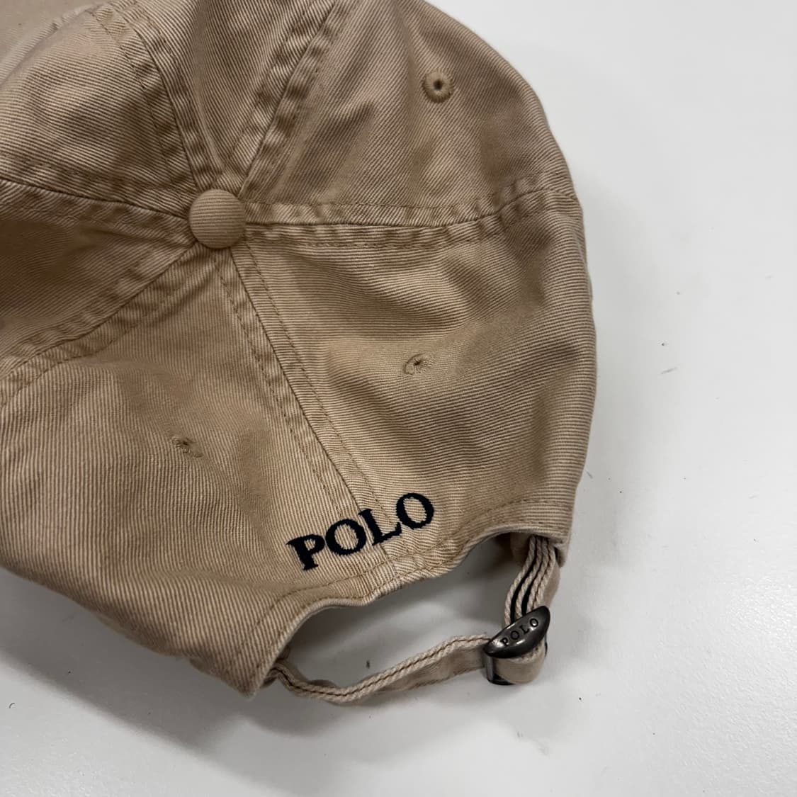 POLO 폴로 랄프로렌 볼캡 베이지 모자 상품이미지4