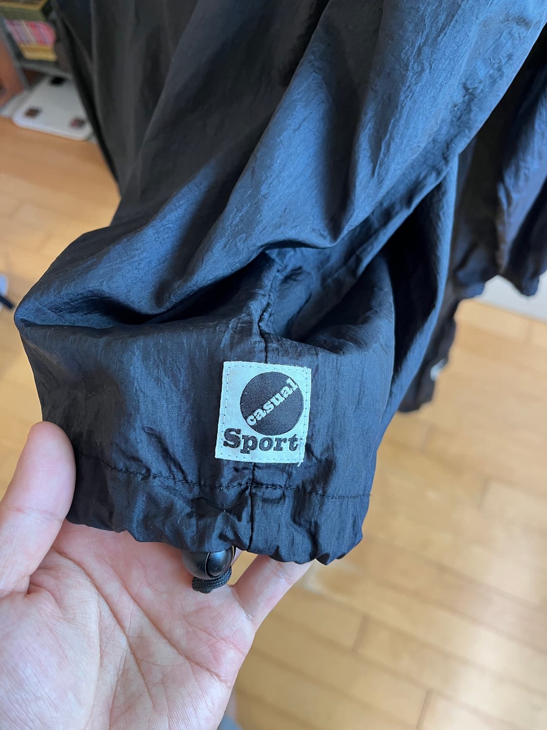 헤리티지플로스 블랙 아노락 셋업 L/M 상품이미지6