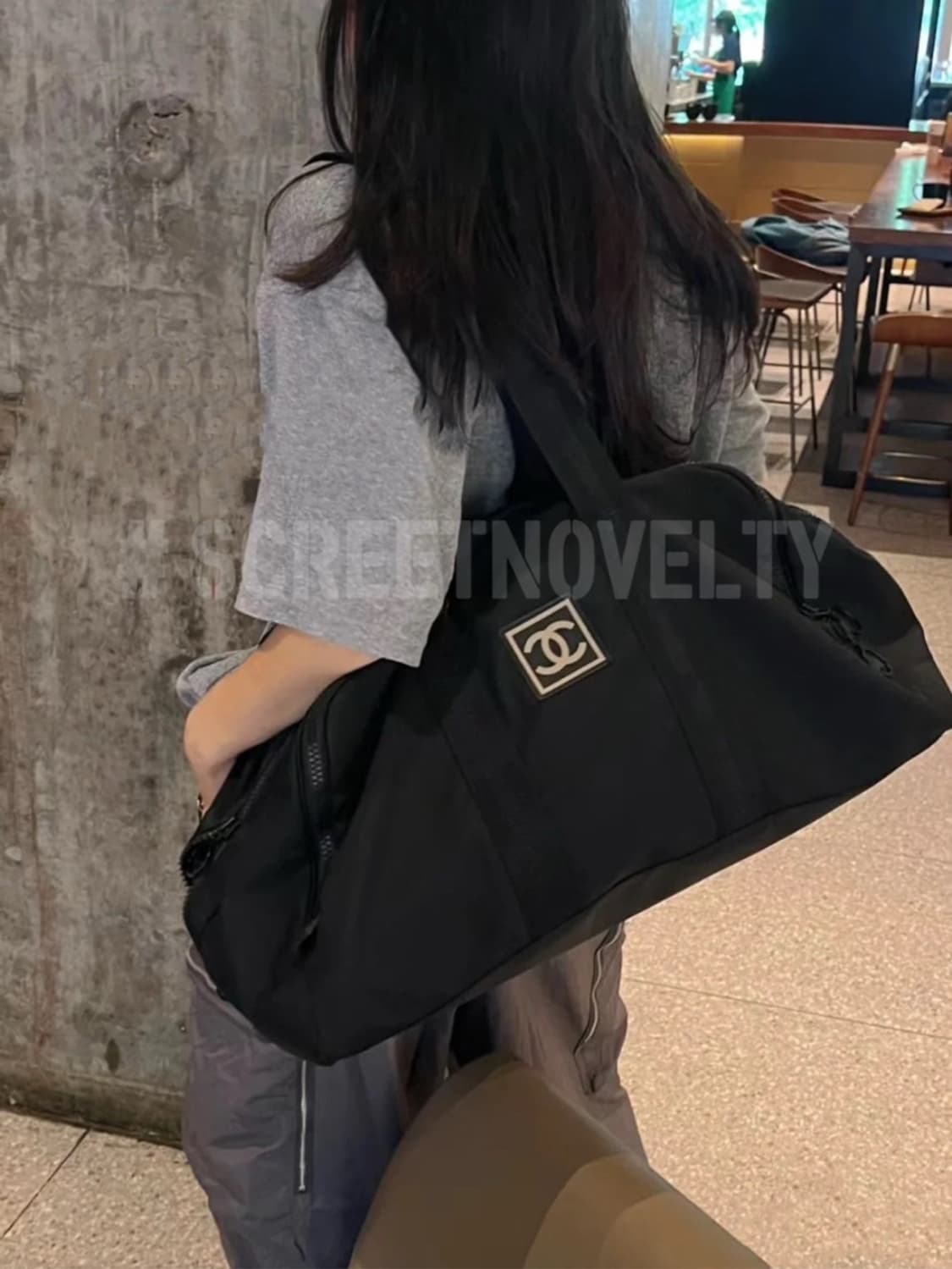 샤넬뷰티 보스턴백 여행가방 아이보리 무료배송 상품이미지2