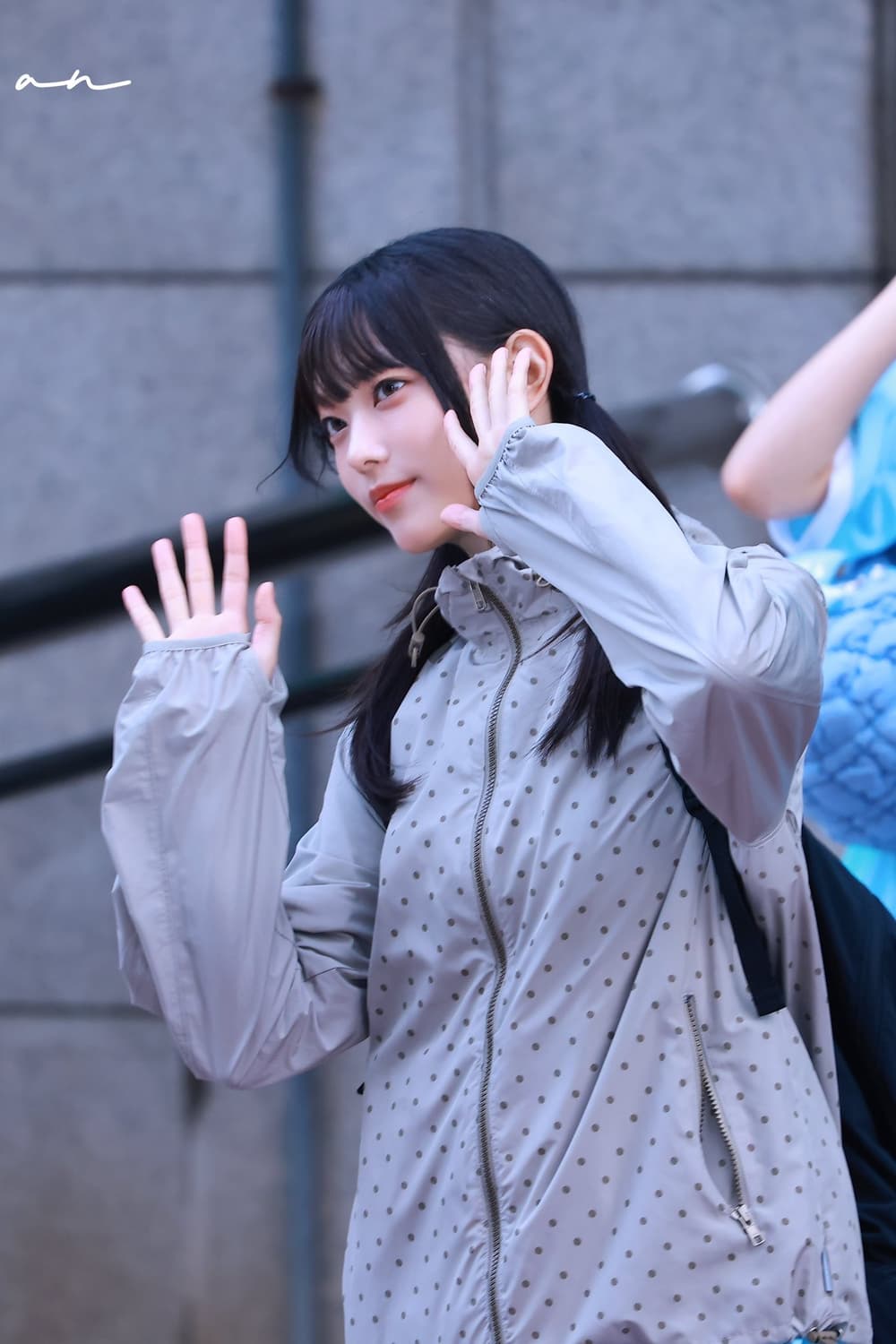 사파리스팟 S Clef 도트 윈드브레이커 베이지 상품이미지1