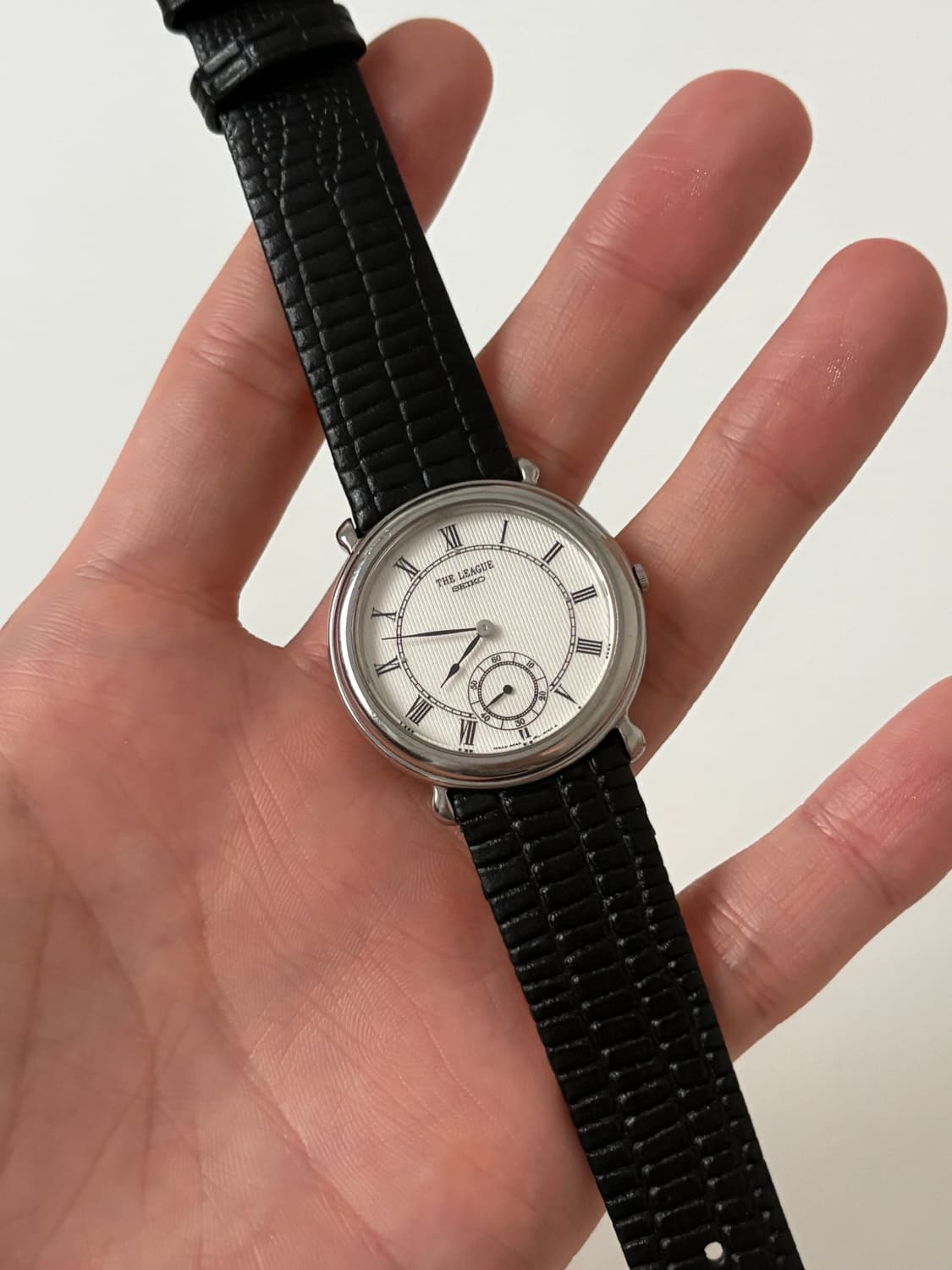 1980s The League Stripe Roman Quartz 상품이미지1
