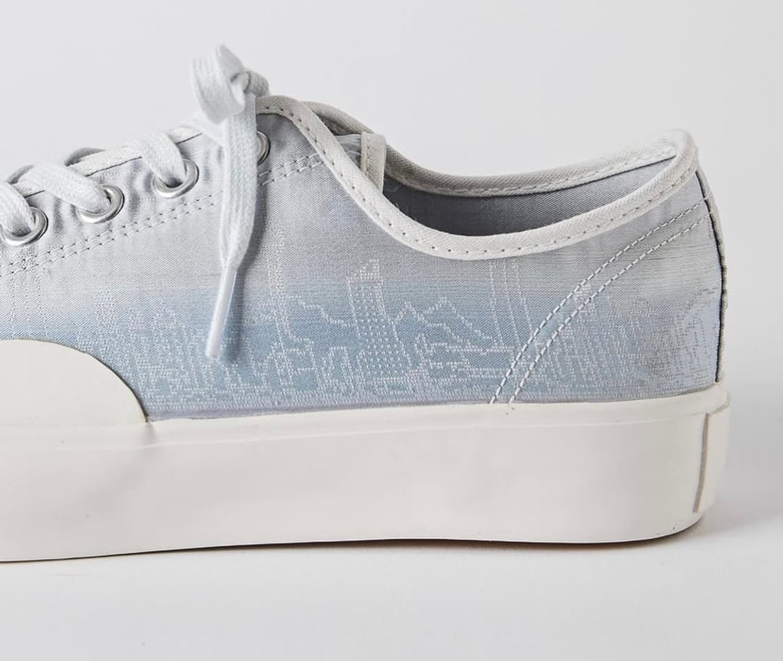 먼슬리슈즈 송해나 정혁 실크 스니커즈 라이트블루 245  상품이미지7