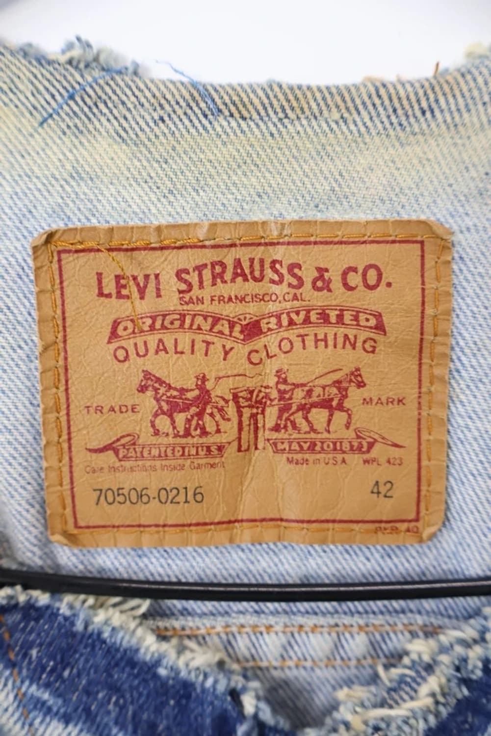 Levi’s 70506 Vintage Denim Jacket 상품이미지6