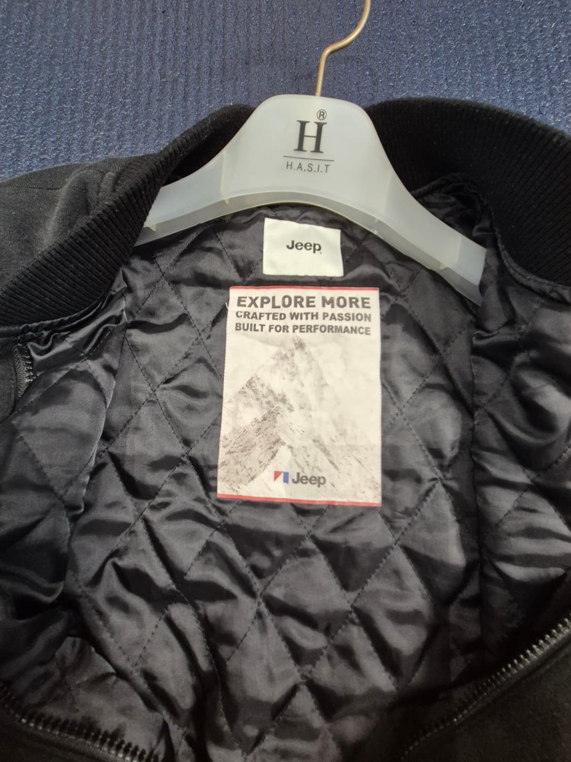 JEEP 항공점퍼 100 블랙 상품이미지10