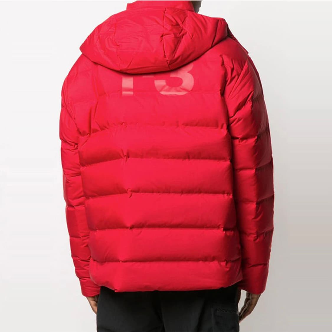 요지야마모토 아디다스 Y-3 클래식 퍼피 다운 재킷 스칼렛 레드 상품이미지3