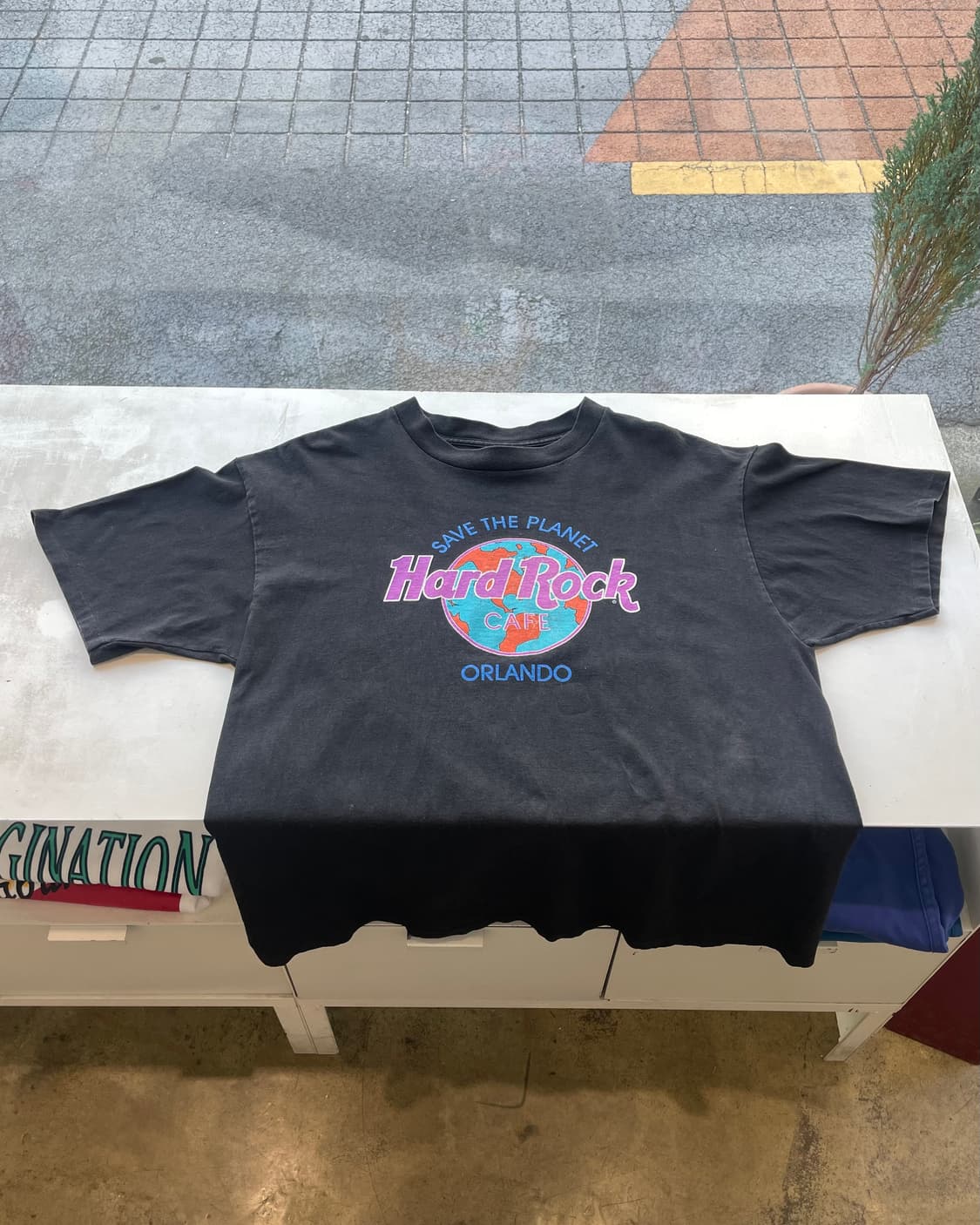 90’s USA Hard Rock Cafe Orlando T-shirt 상품이미지5