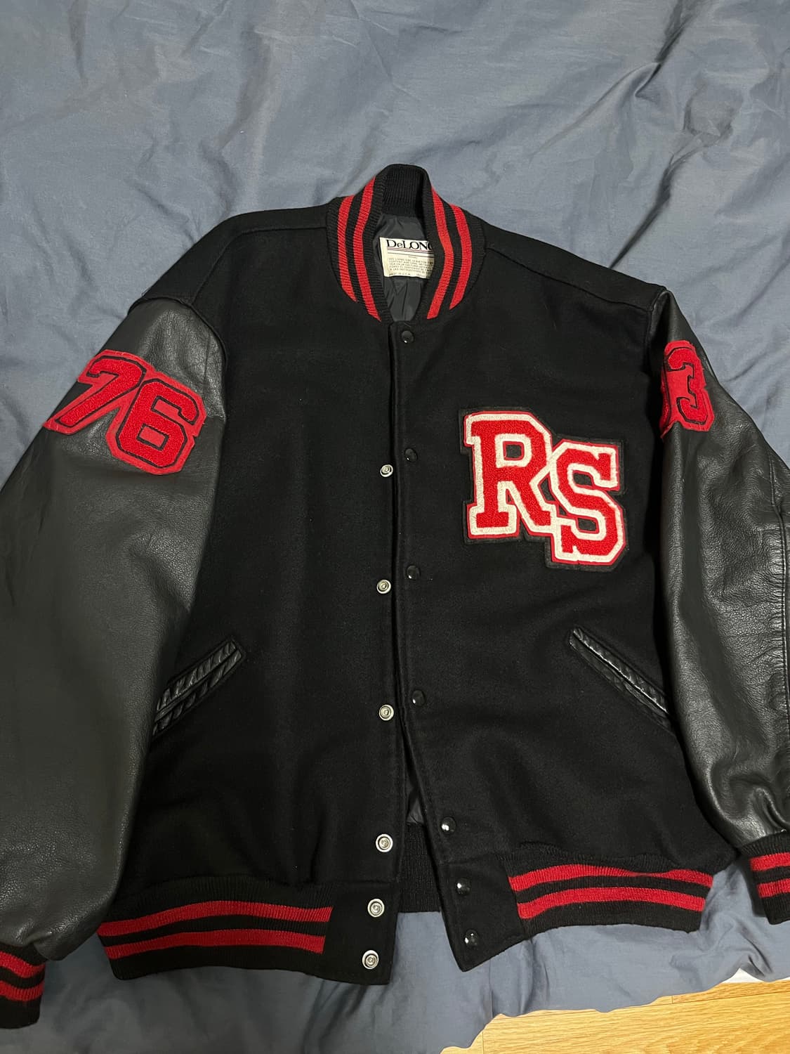 USA 빈티지 패치 바시티 105-110 라프시몬스 세인트미카엘 상품이미지1