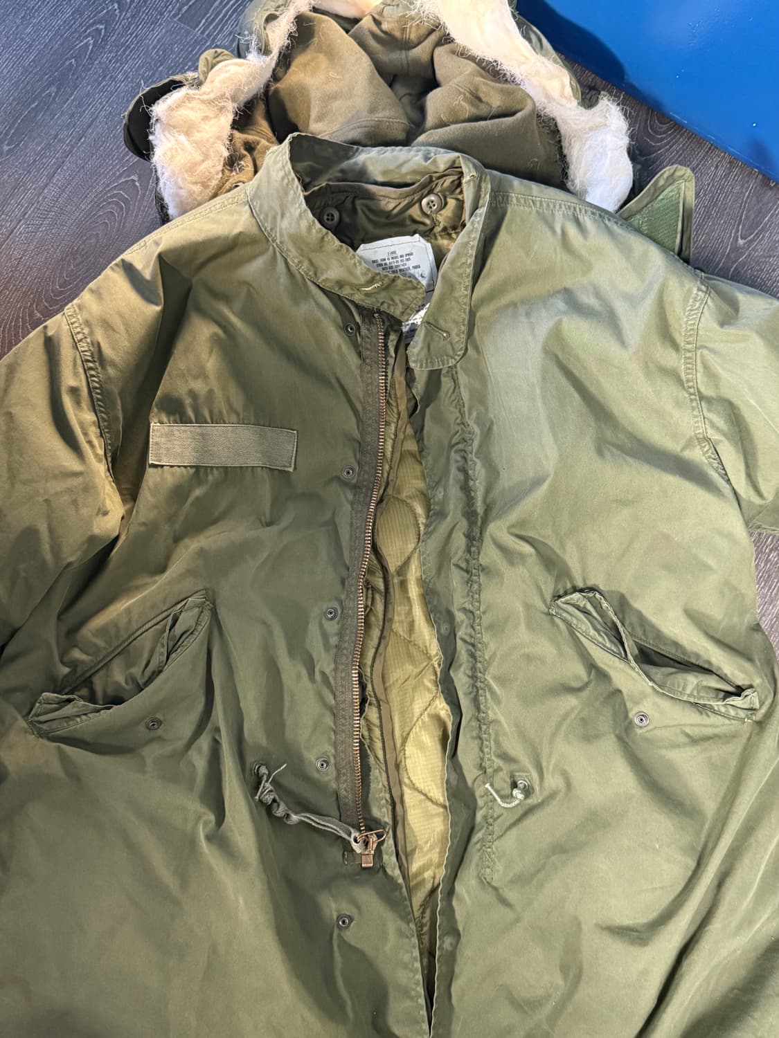 M65 오리지널 피쉬테일 개파카 풀셋 상품이미지1