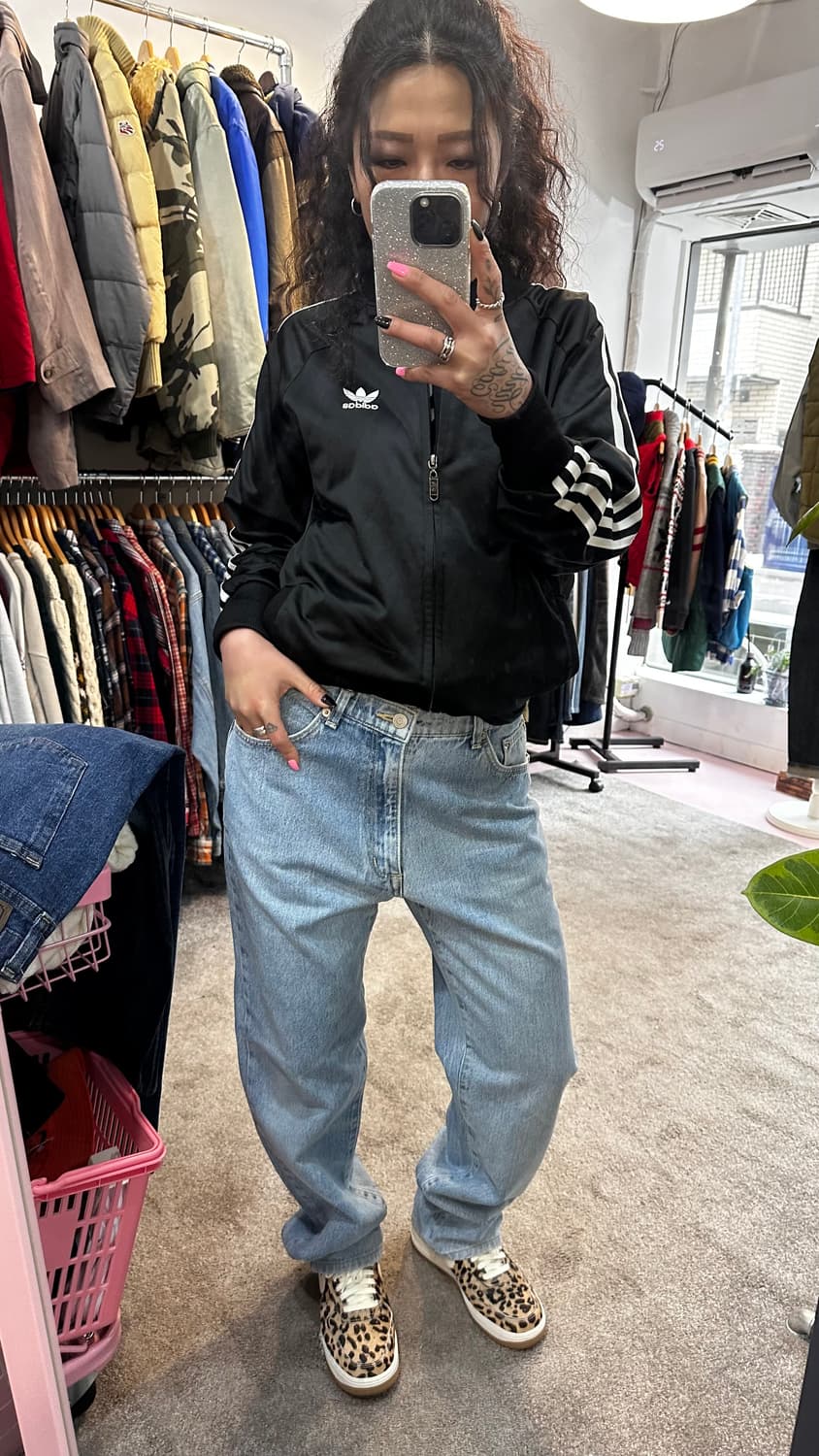 랭글러 프리미엄 레드텝 연청 데님 팬츠(32) 상품이미지8