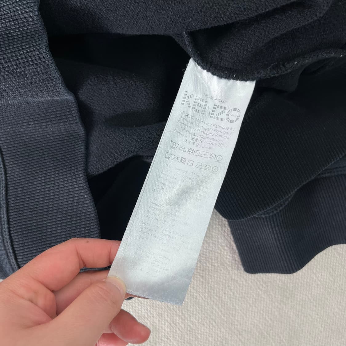 100 겐조 빅아이 자수로고 후드티  상품이미지4