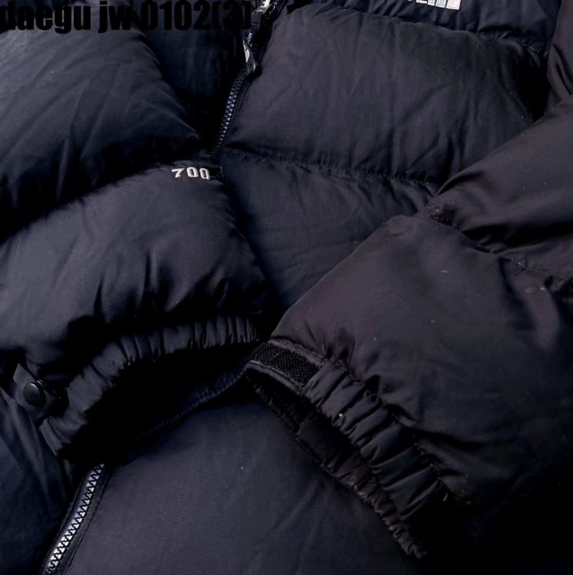 노스페이스 구형 미들로고 눕시 패딩 상품이미지4